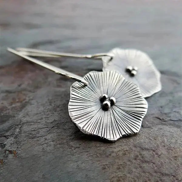 Poppy Love Earrings Unique Joyas