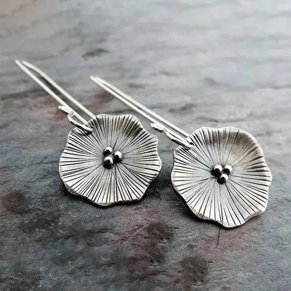 Poppy Love Earrings Unique Joyas