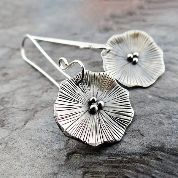 Poppy Love Earrings Unique Joyas