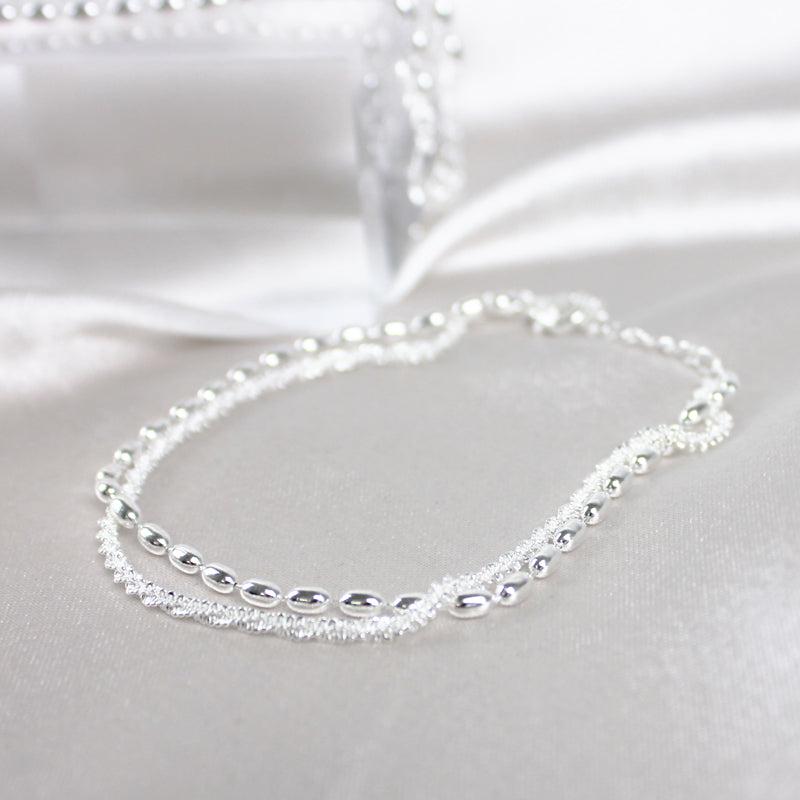 Silver Zirconia Bracelet