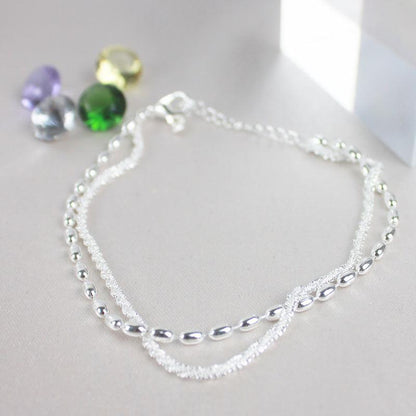 Silver Zirconia Bracelet