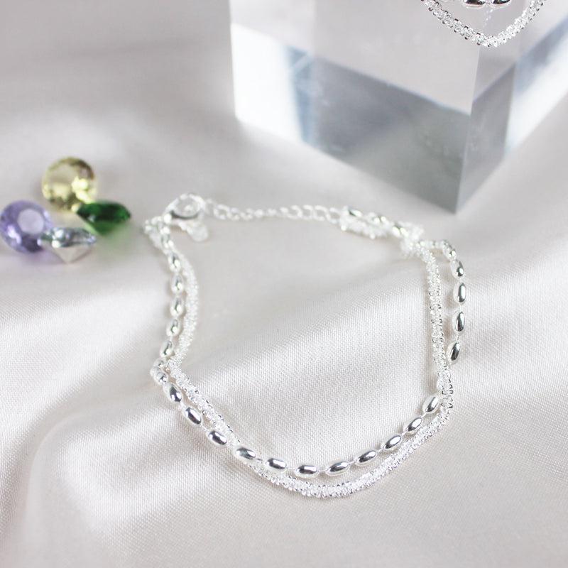 Silver Zirconia Bracelet