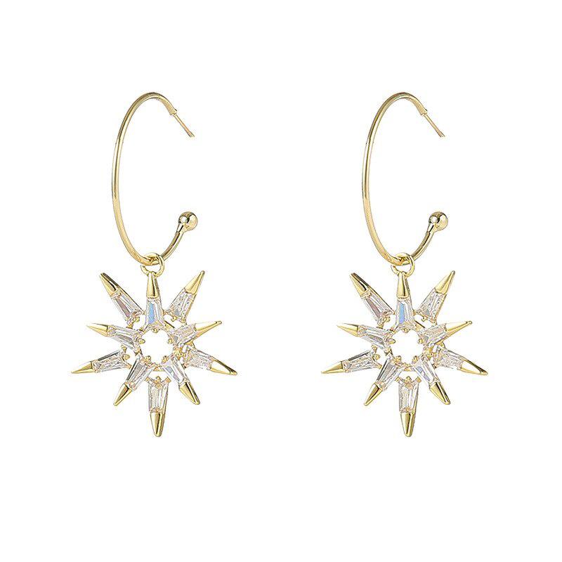 Star Earrings in Gold and Silver