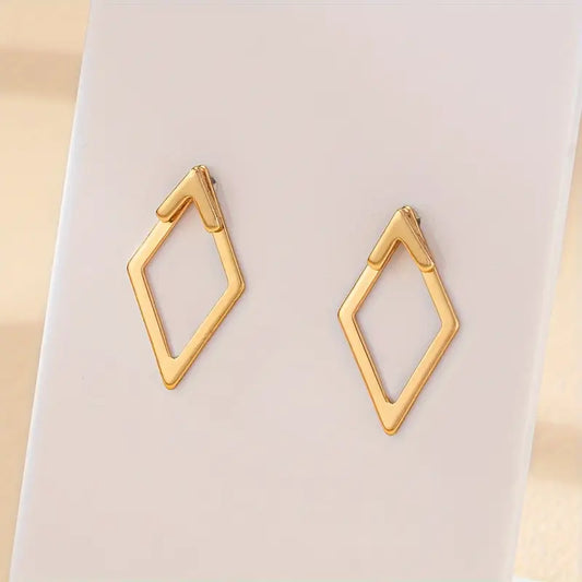 Modern geometric earrings