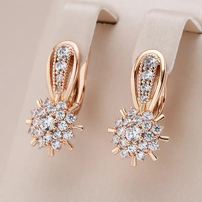 Elegant, shiny earrings Unique Joyas