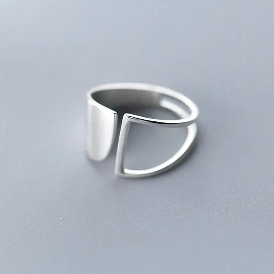 Vintage Silver Two Layers Ring