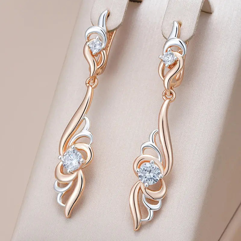 Elegant dangling earrings from Prifddinas Unique Joyas